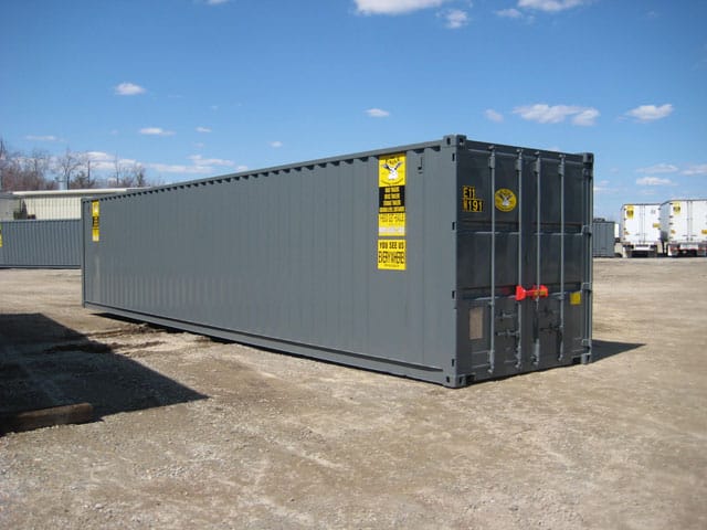 40ft Storage Container with Red Lock