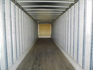 Logistic Post inside trailer