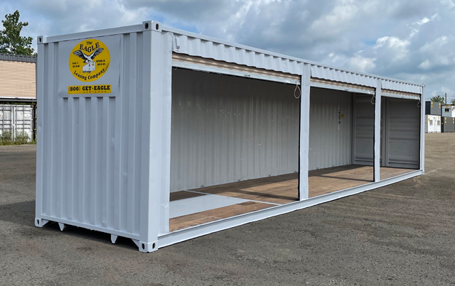 Standard Garage Door (8'-16') - Simple Shipping Containers