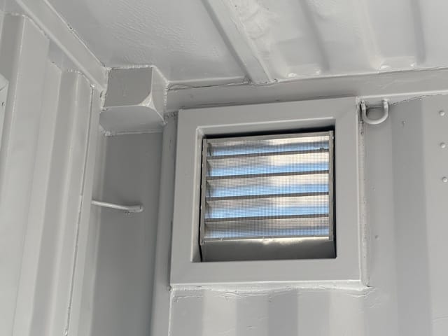 Louver Vent Inside